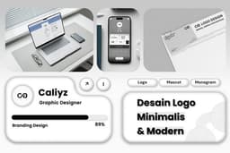 DESAIN LOGO Minimalis Dan Modern (BRAND, UMKM & PERUSAHAAN)