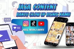 Jasa Pembuatan Konten | Iklan | Promosi | Instagram Tiktok Shorts