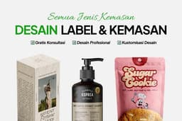 DESAIN KEMASAN & LABEL Hampers, Brand, UMKM (FREE REVISI SEPUASNYA)