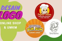 Desain Logo Online Shop Dan Umkm