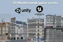 3D environment untuk kebutuhan game assets di Unity dan Unreal