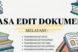 JASA EDIT DOKUMEN (DOCUMENT EDITING SERVICES)