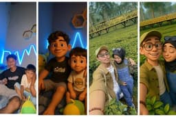 Edit Foto Pixar Style 3D