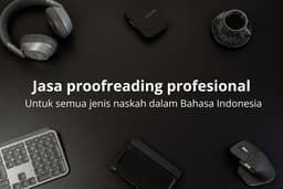 Jasa proofreading naskah semua jenis
