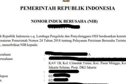 Pembuatan Izin NIB OSS
