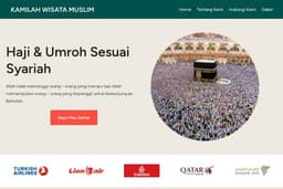 Pembuatan Website Biro Haji dan Umroh