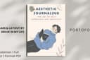 Desain EBOOK dengan gaya simpel dan aesthetic