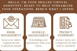 Virtual Asisstant, Scarping Data and Admin Accounting