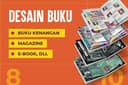 Desain Buku Annual Book, E-book, Magazine, Buletin 