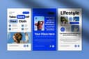 Desain Media Sosial, Feed Instagram, Facebook Ads, Elegan Minimalis
