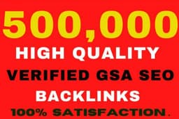 Backlink 200.000 GSA verified untuk menaikkan web dan youtube