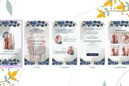 UNDANGAN DIGITAL SIMPLE BUT AESTHETIC UNTUK ACARA TERTENTU (WEDDING, AQIQAH, ULTAH, DSB)