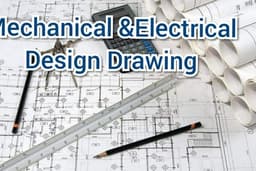Mechanical & Electrical Desain Gambar 2D MEP M.E