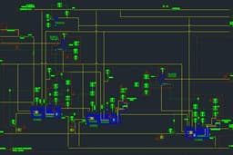 Pembuatan Process Flow Diagram (PFD), Piping & Instrument Diagram (P&ID) dan Process Safety.