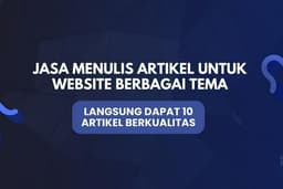 Penulisan artikel untuk website tema apa saja
