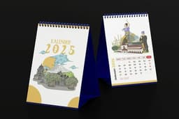 DESAIN KALENDER MEJA, DINDING, MINIMALIS / CUSTOM SESUAI KEINGINAN