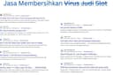 Jasa Membersihkan Virus Judi Slot Gacor di Website Anda (BerGaransi)