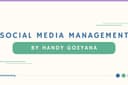 JASA SOCIAL MEDIA MANAGEMENT WITH MONTHLY CONTENT PLAN
