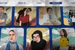 DESAIN CARTOON WAJAH DALAM 1 HARI KERJA