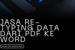 jasa pengetikan ulang Bahasa indonesia & bahasa Inggris (retyping fast)