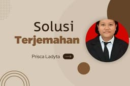 Solusi Penerjemahan Bahasa Indonesia 