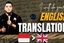 Terjemahan Bahasa Inggris / Translation to English