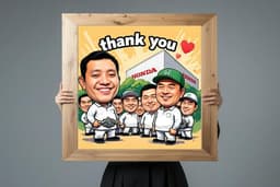 Karikatur Personal & Profesional yang Unik dan Memorable