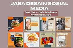 Desain Banner, Flyer, Feed Sosial Media