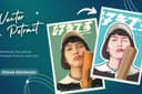 Ilustrasi foto potrait menjadi vector art
