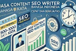 Jasa SEO Content Writing Bahasa Indonesia Cepat Berkualitas!