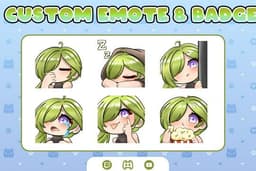 Custom Chibi Emote untuk Streaming, YouTube, Discord, dan Twitch