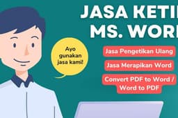 JASA KETIK MICROSOFT WORD