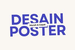 DESAIN BERMACAM-MACAM JENIS POSTER.