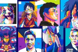 Wedha Pop Art Potrait (WPAP) 