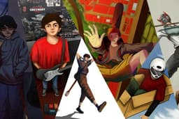 Gambar & Ilustrasi (karakter,cover buku,cover album,anime) 