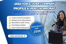  Jasa Voice Over untuk Company Profile & Video Korporat