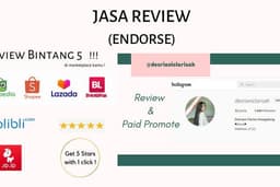 Jasa Review Di Sosial Media & E-Commerce