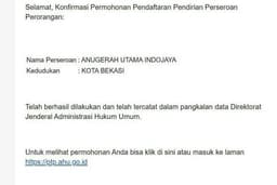 JASA PENDIRIAN PT PERORANGAN DAN IZIN URUS NOMOR INDUK BERUSAHA