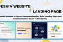 Desain Website dan Landing Page dalam 2 Hari dengan Wordpress atau Figma