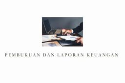 Pembukuan Laporan Keuangan