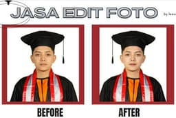 Edit Foto Wajah Menjadi Lebih Cantik dan Tampan, 1 jam JADI