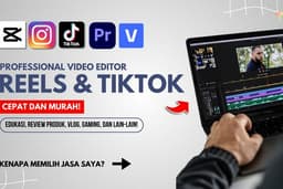 Edit Video untuk IG Reels dan TikTok Murah & Cepat! (Edukasi, Gaming, Review, Vlog, etc)