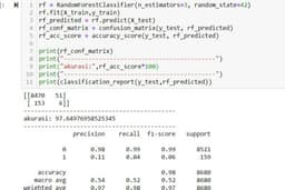 Pembuatan Model Machine Learning dan Analisis Hasil dengan Python