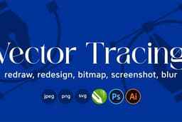 Tracing Logo/ Redraw Gambar HD