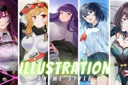 Membuat Gambar Anime Style
