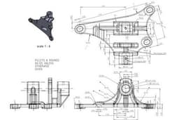 MENGGAMBAR 2D BAGIAN MEKANIK DENGAN AUTOCAD SOLIDWORKS REVISI TAK TERBATAS