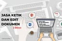 Jasa Ketik dan Edit Dokumen 2 Bahasa (Indonesia & Arab) Murah dan Cepat