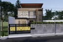 Desain rumah modern kontemporer