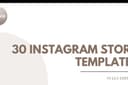 Template instagram story canva aesthetic (30 Template)