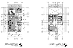 JASA DESAIN GAMBAR CAD GAMBAR KERJA BANGUNAN RUMAH TINGGAL 2D